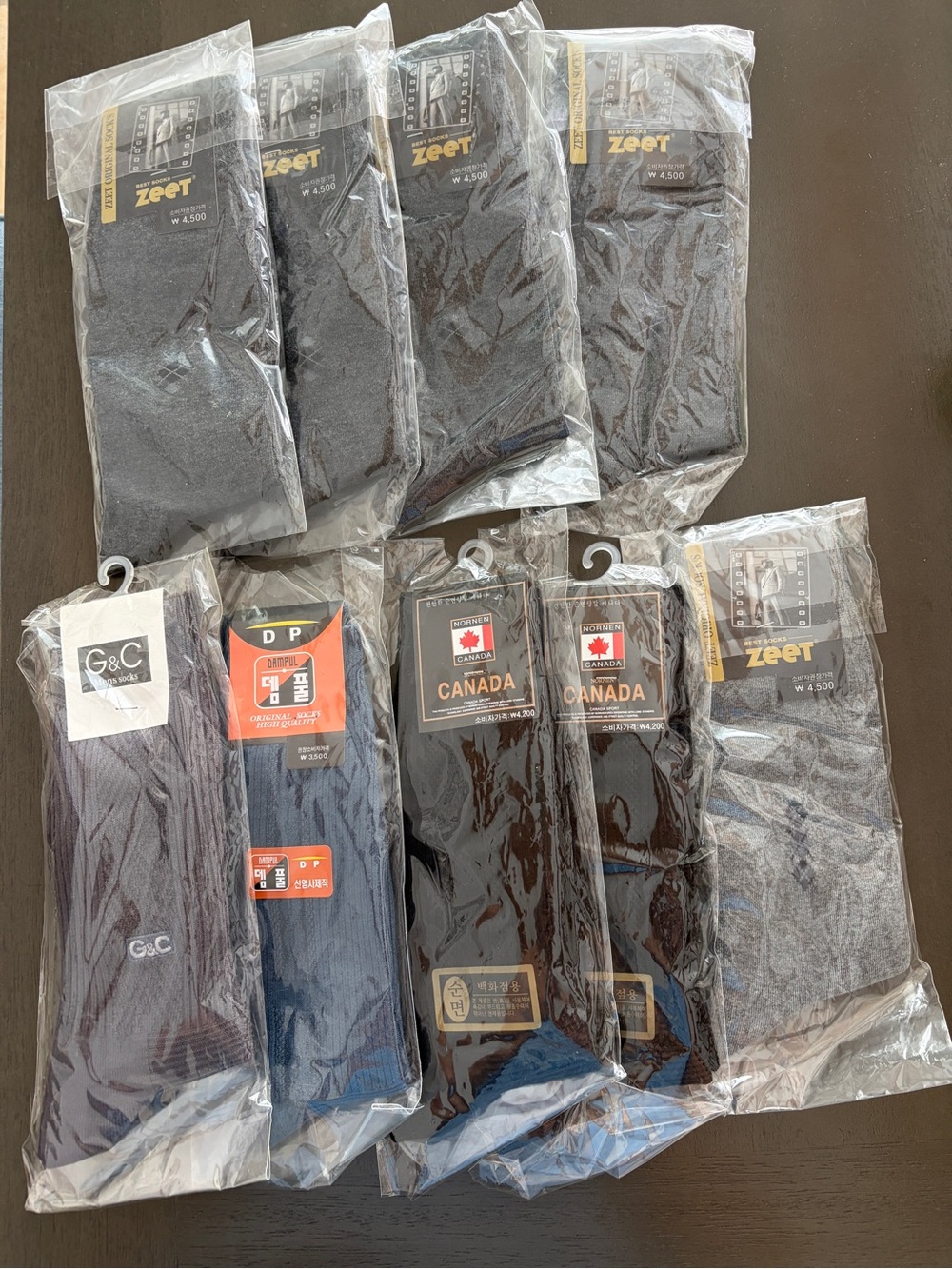 Mens Socks 9 Pairs